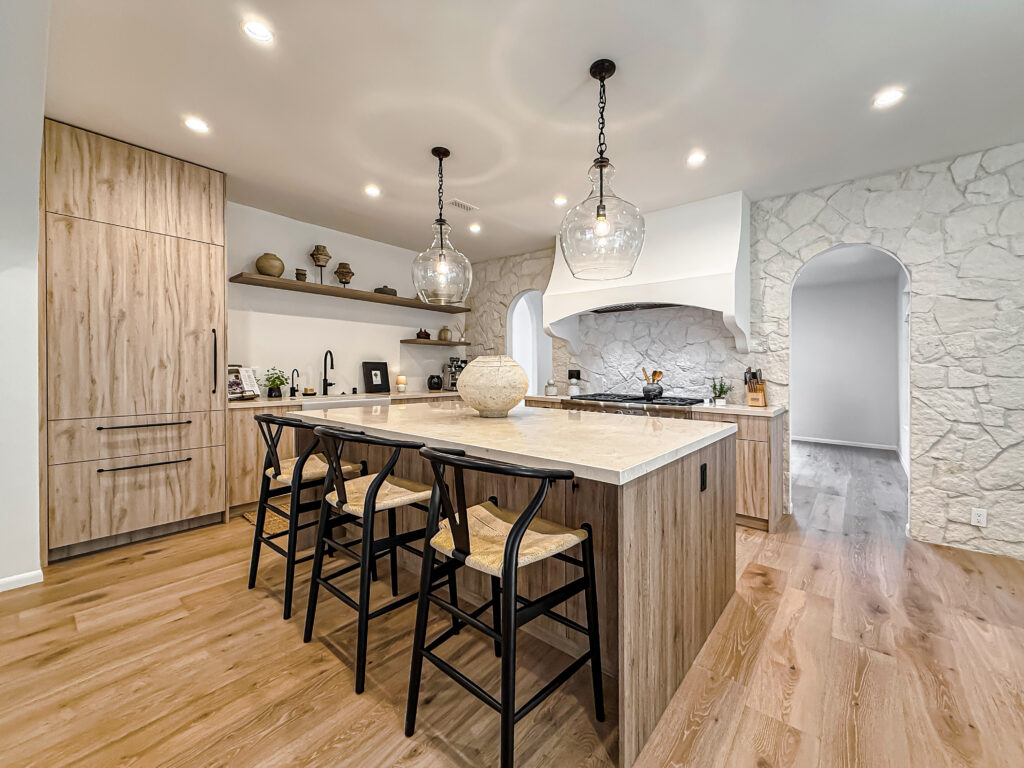 Rustic Oak Kitchen Project
